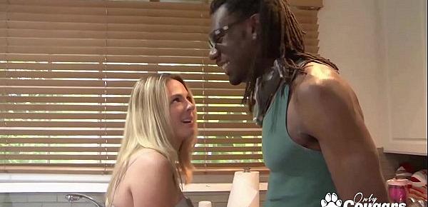  Scarlett Wild and Britney Young Let A Black Man Cum All Over Them